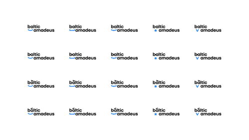 平面設計 baltic amadeus 定制軟件開發公司品牌形象設計